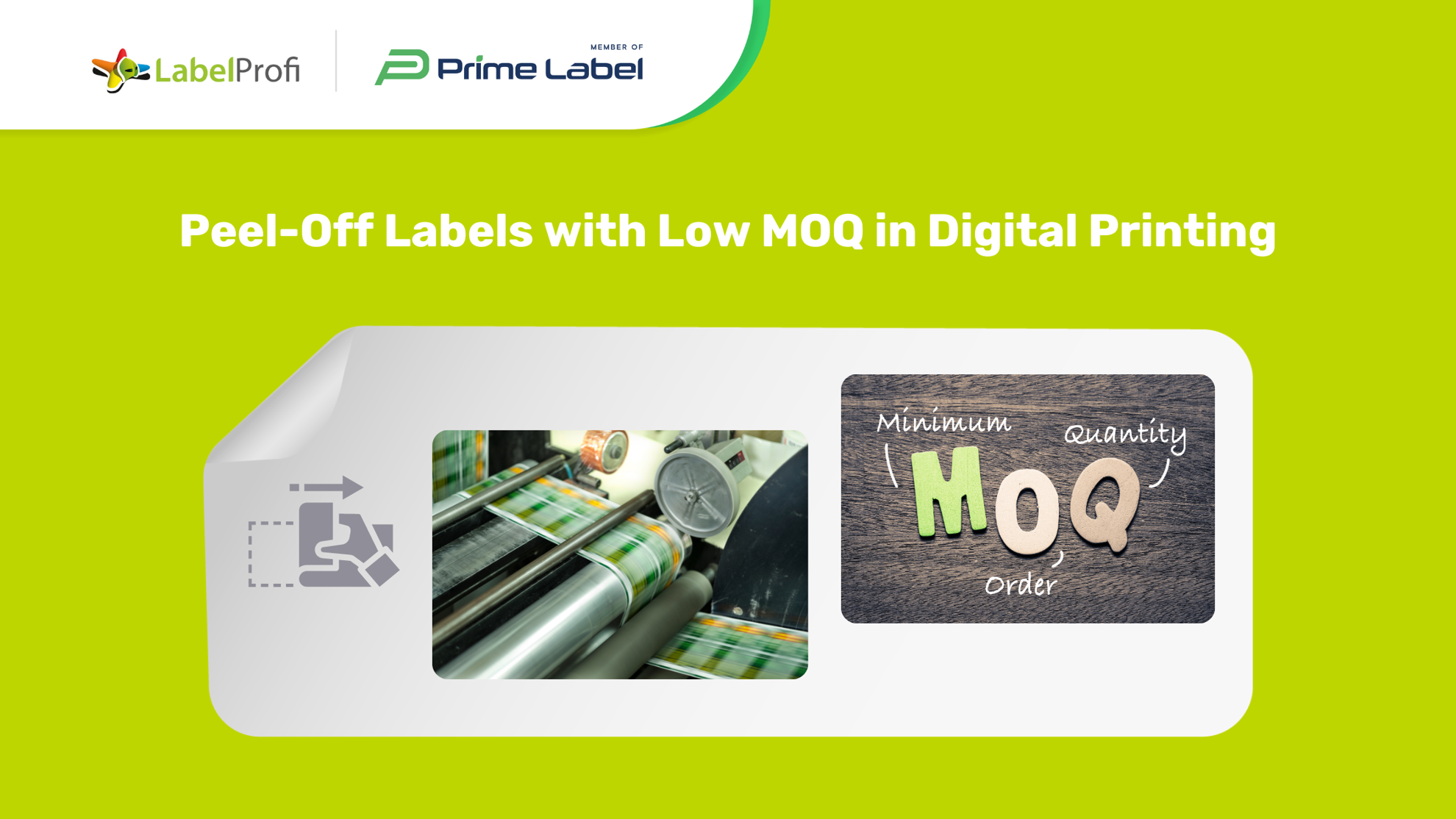 Discover a New Dimension of Labels with Label Profi: Peel-Off Labels with Low MOQ in Digital Printing